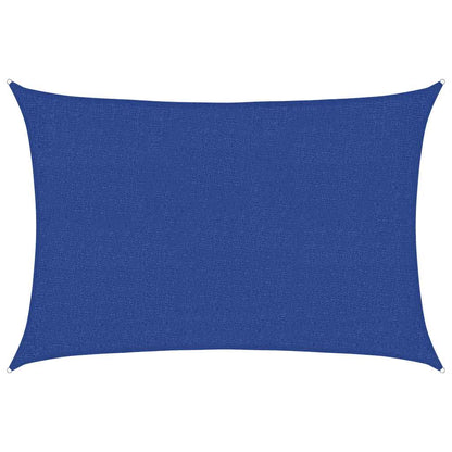 vidaXL Sunshade Sail 160 g/m² Blue 2x2.5 m HDPE