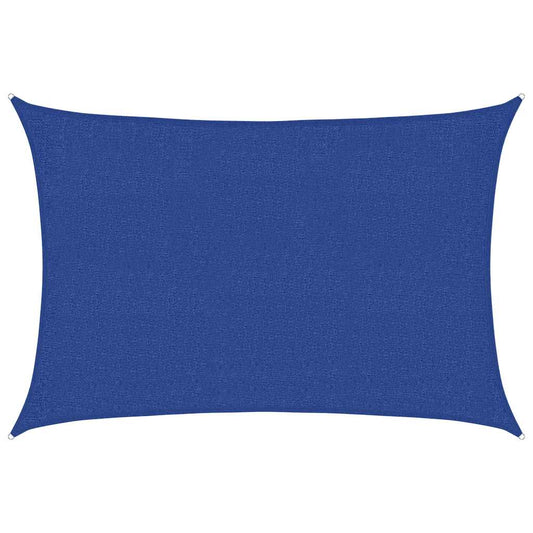vidaXL Sunshade Sail 160 g/m² Blue 2x2.5 m HDPE