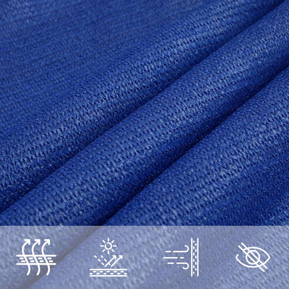 vidaXL Sunshade Sail 160 g/m² Blue 2x2.5 m HDPE