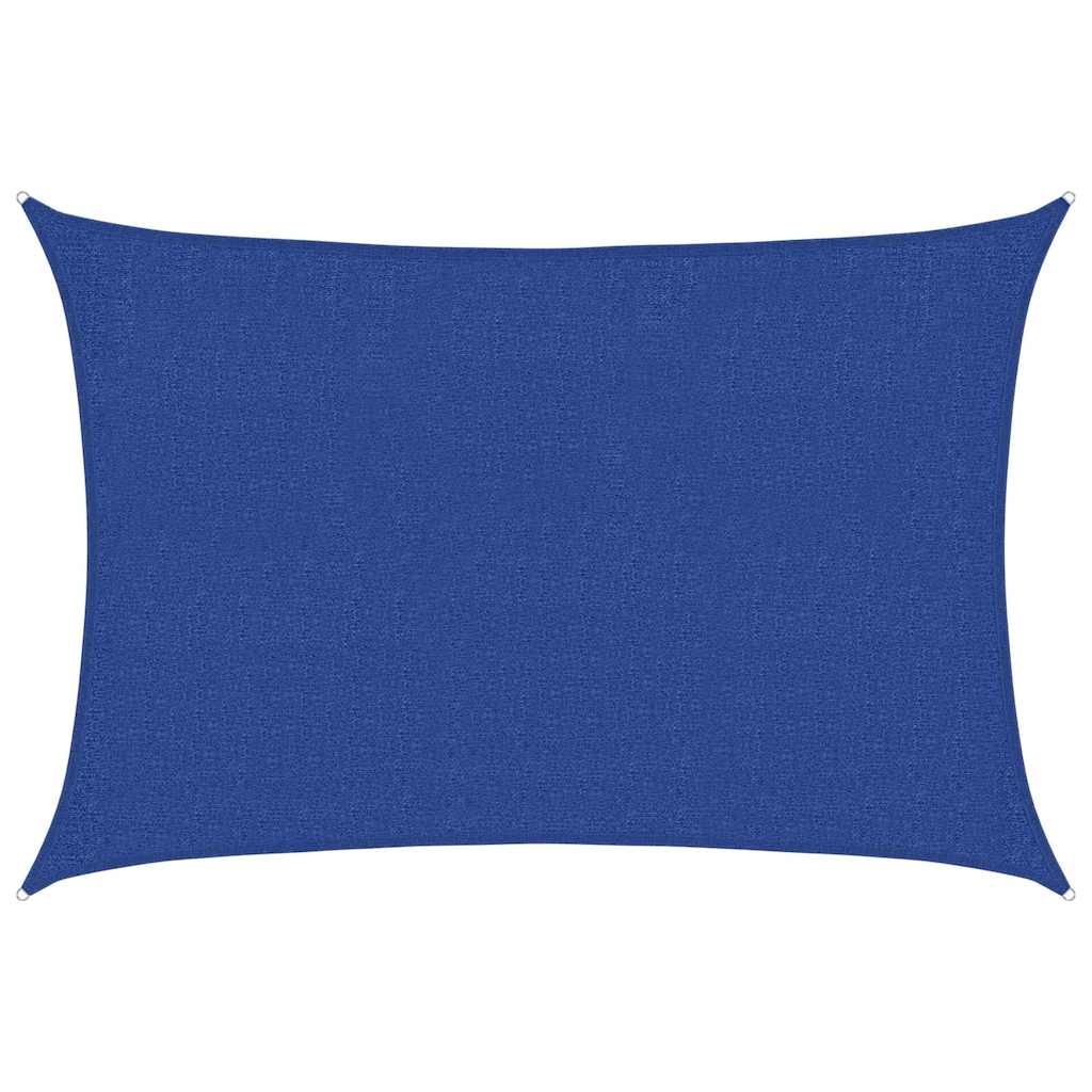 vidaXL Sunshade Sail 160 g/m² Blue 2x3 m HDPE