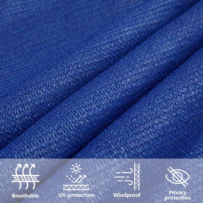 vidaXL Sunshade Sail 160 g/m² Blue 2x3 m HDPE