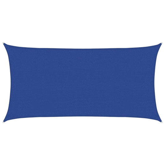 vidaXL Sunshade Sail 160 g/m² Blue 2x4 m HDPE