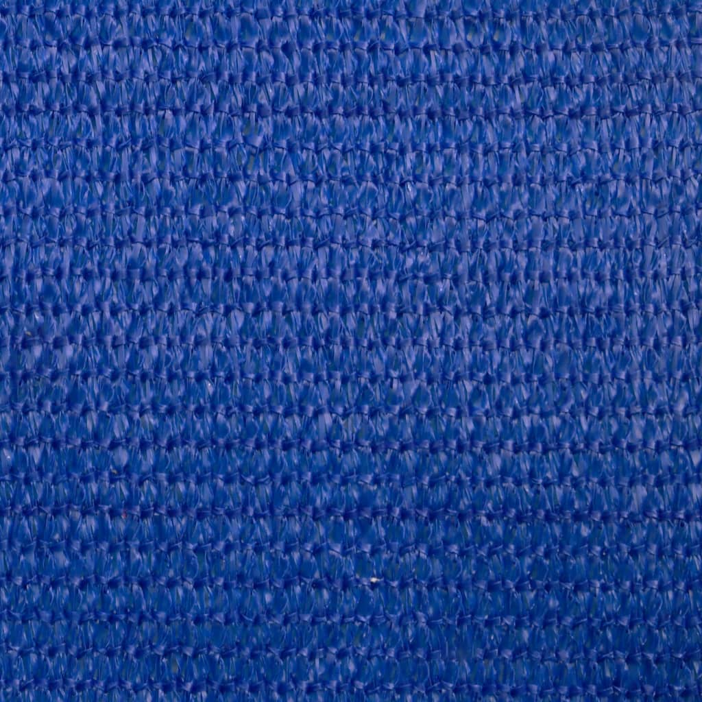 vidaXL Sunshade Sail 160 g/m² Blue 2x4 m HDPE