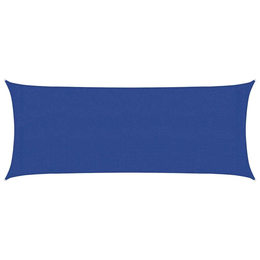 vidaXL Sunshade Sail 160 g/m² Blue 2x5 m HDPE