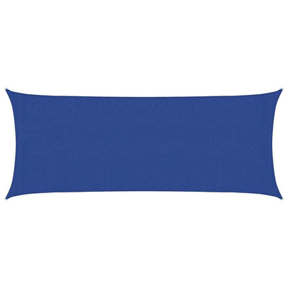 vidaXL Sunshade Sail 160 g/m² Blue 2x5 m HDPE