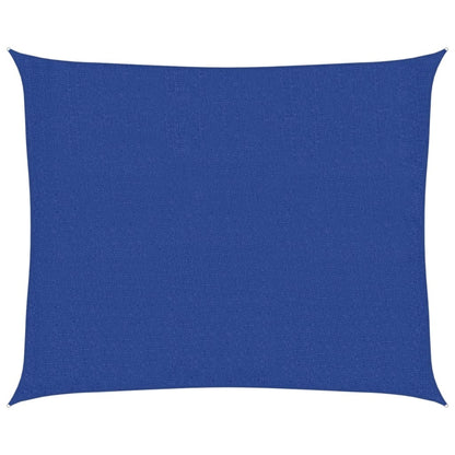 vidaXL Sunshade Sail 160 g/m² Blue 2.5x3 m HDPE
