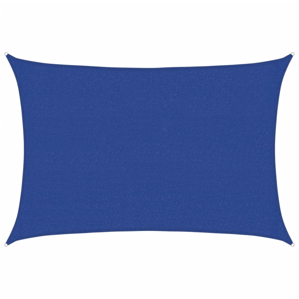 vidaXL Sunshade Sail 160 g/m² Blue 2.5x3.5 m HDPE
