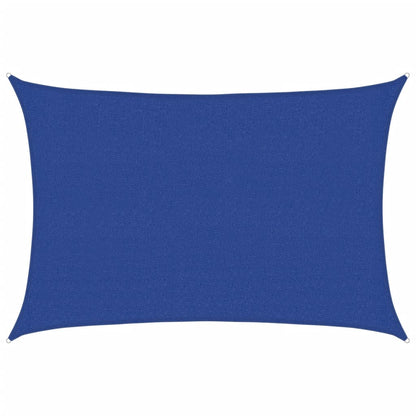 vidaXL Sunshade Sail 160 g/m² Blue 2.5x3.5 m HDPE