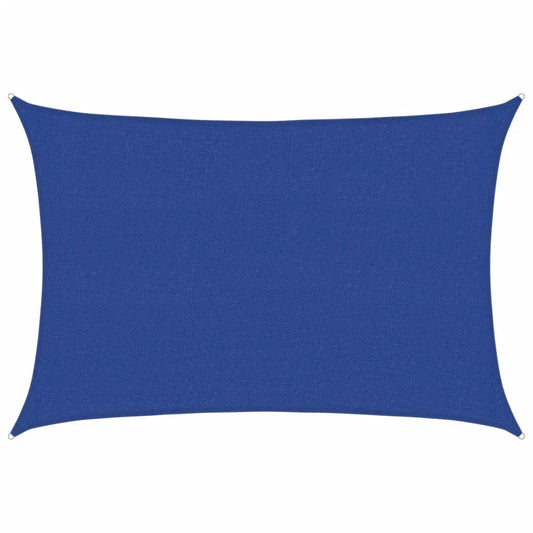 vidaXL Sunshade Sail 160 g/m² Blue 2.5x3.5 m HDPE