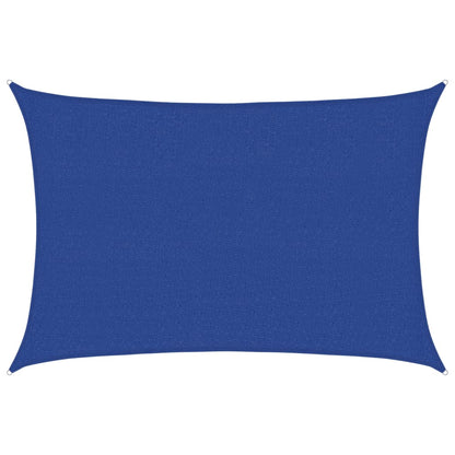 vidaXL Sunshade Sail 160 g/m² Blue 2.5x4 m HDPE
