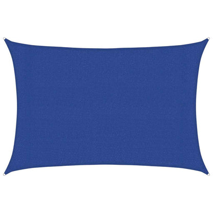 vidaXL Sunshade Sail 160 g/m² Rectangular Blue 3x4.5 m HDPE
