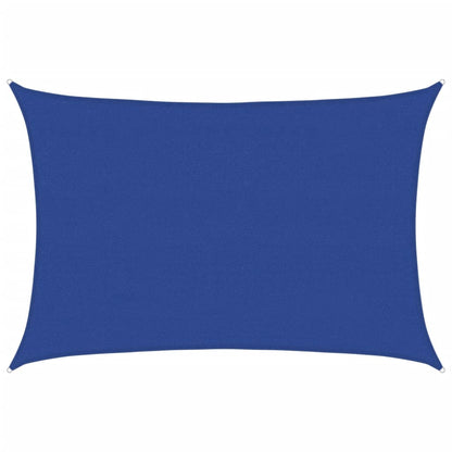 vidaXL Sunshade Sail 160 g/m² Rectangular Blue 4x5 m HDPE