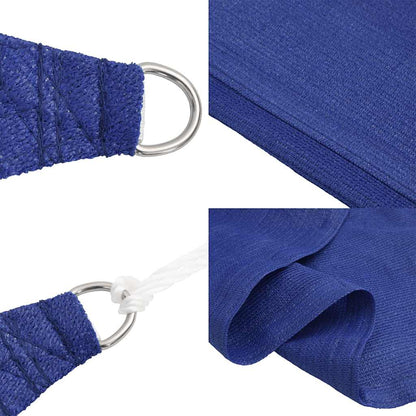 vidaXL Sunshade Sail 160 g/m² Rectangular Blue 5x8 m HDPE