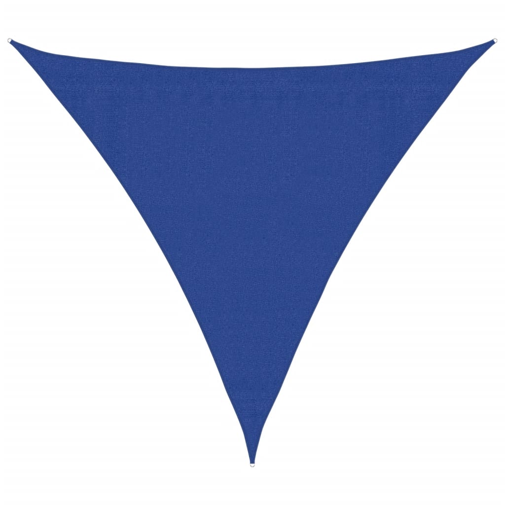 vidaXL Sunshade Sail 160 g/m² Blue 3x3x3 m HDPE