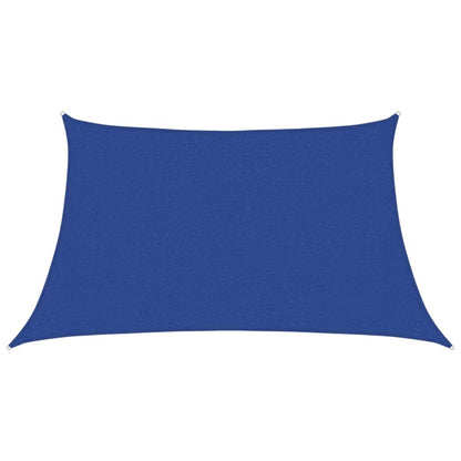 vidaXL Sunshade Sail 160 g/m² Blue 3/4x2 m HDPE