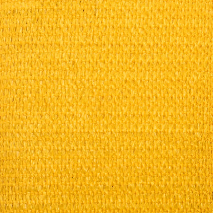 vidaXL Sunshade Sail 160 g/m² Yellow 2x2 m HDPE