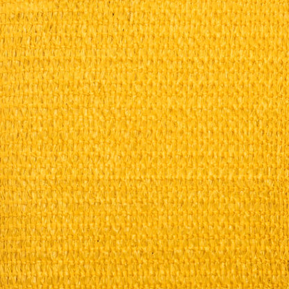 vidaXL Sunshade Sail 160 g/m² Triangular Yellow 4x5x6.8 m HDPE