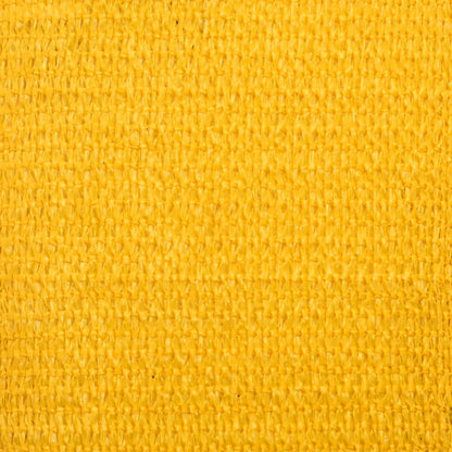 vidaXL Sunshade Sail 160 g/m² Yellow 3/4x2 m HDPE