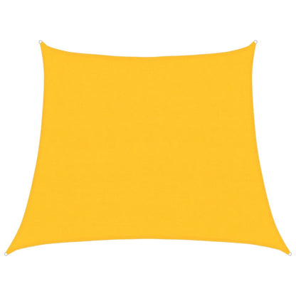 vidaXL Sunshade Sail 160 g/m² Yellow 3/4x3 m HDPE