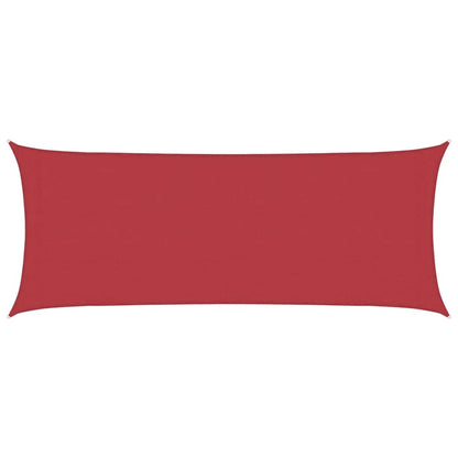 vidaXL Sunshade Sail 160 g/m² Red 2x4.5 m HDPE