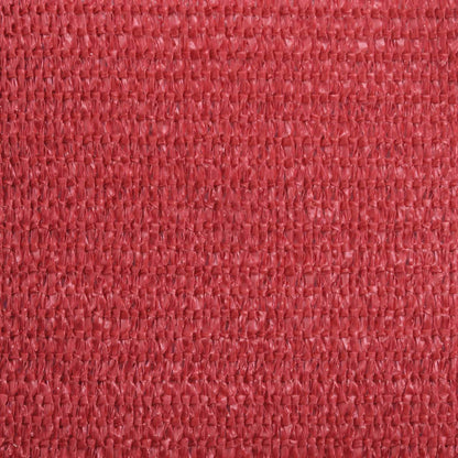 vidaXL Sunshade Sail 160 g/m² Red 6x7 m HDPE
