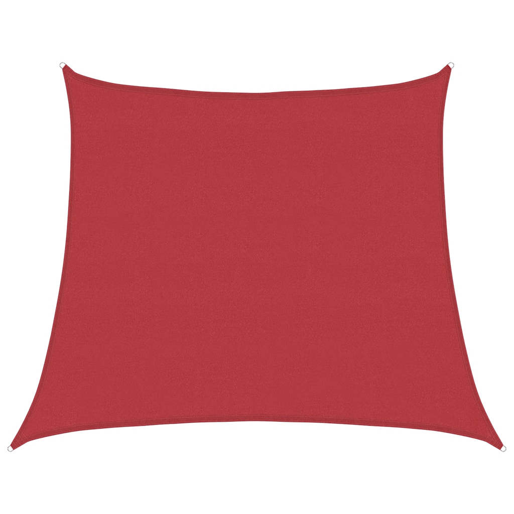 vidaXL Sunshade Sail 160 g/m² Red 4/5x4 m HDPE