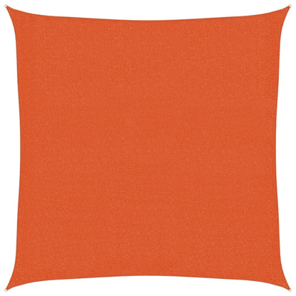 vidaXL Sunshade Sail 160 g/m² Orange 2x2 m HDPE