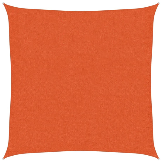 vidaXL Sunshade Sail 160 g/m² Orange 2x2 m HDPE