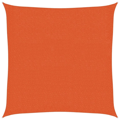 vidaXL Sunshade Sail 160 g/m² Orange 3x3 m HDPE