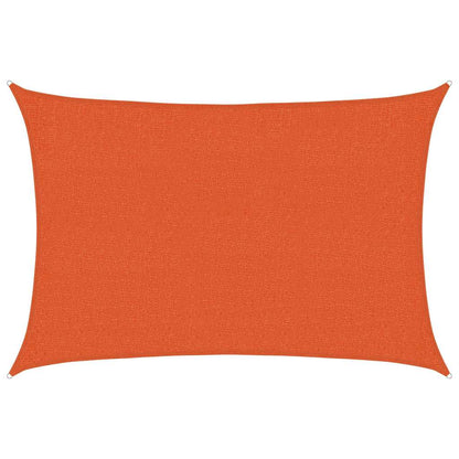 311666 vidaXL Sunshade Sail 160 g/m² Orange 2x2,5 m HDPE