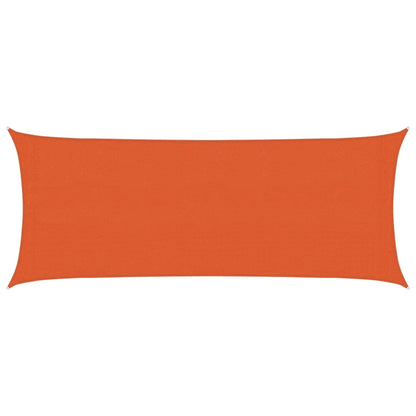 vidaXL Sunshade Sail 160 g/m² Orange 2x4.5 m HDPE