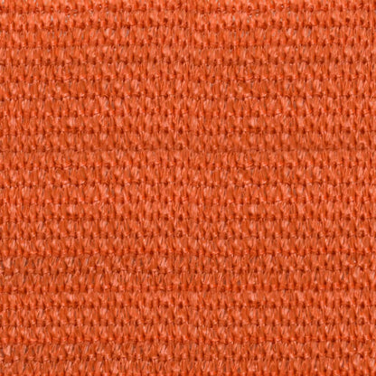 vidaXL Sunshade Sail 160 g/m² Orange 2.5x3 m HDPE