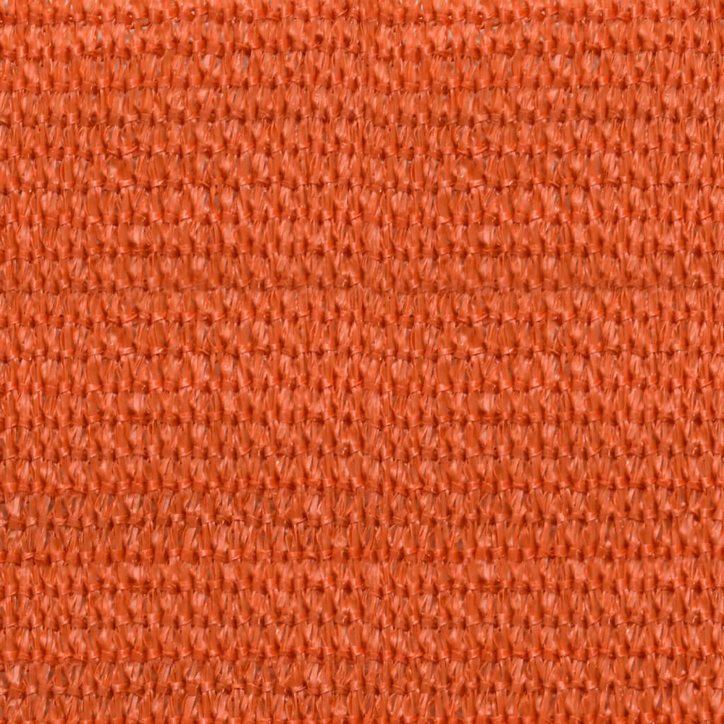 vidaXL Sunshade Sail 160 g/m² Orange 2.5x3.5 m HDPE