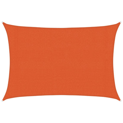 vidaXL Sunshade Sail 160 g/m² Orange 3x4 m HDPE