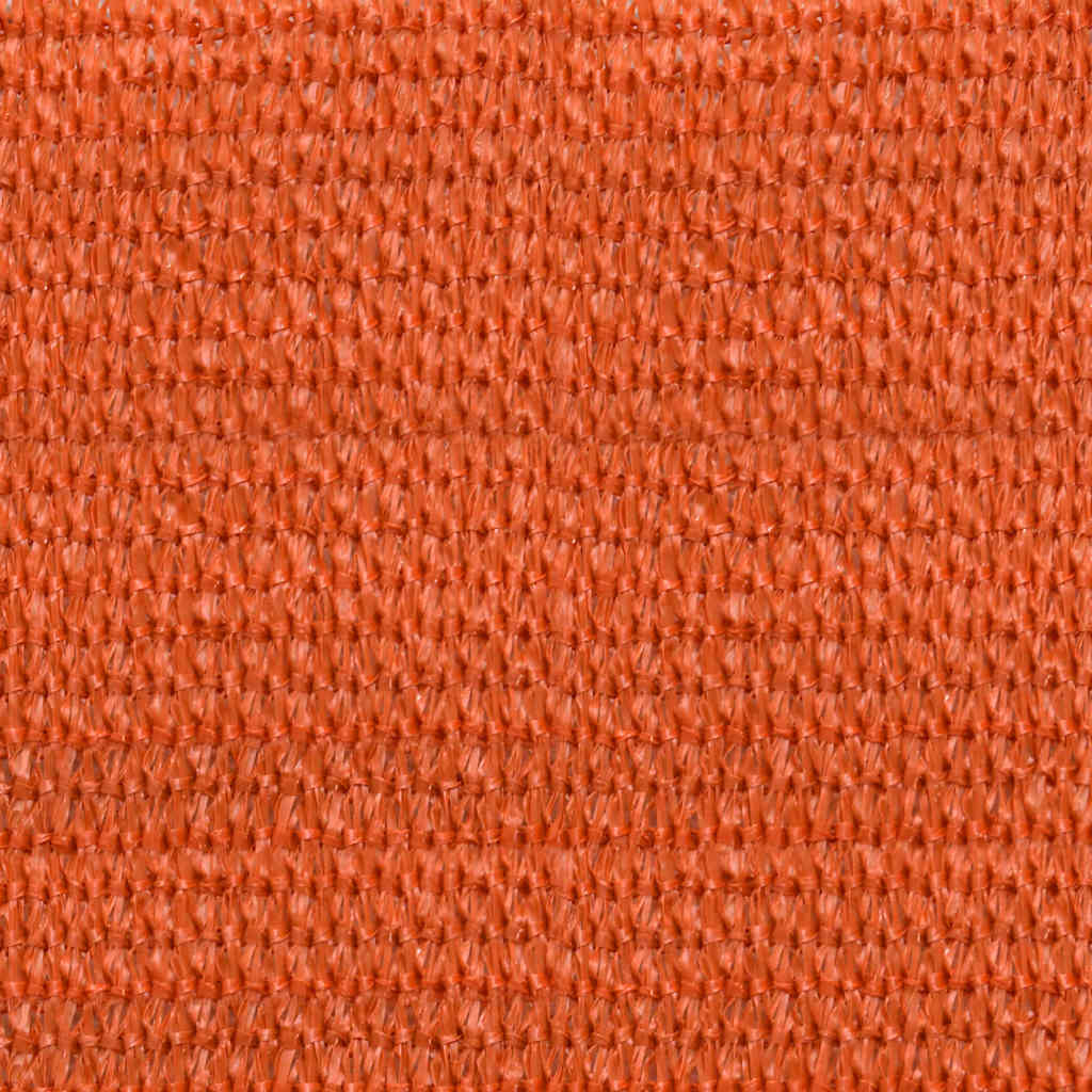 vidaXL Sunshade Sail 160 g/m² Rectangular Orange 4x5 m HDPE