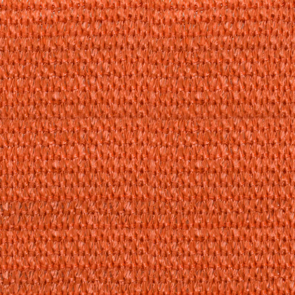 vidaXL Sunshade Sail 160 g/m² Orange 4x6 m HDPE