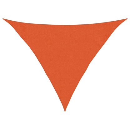 vidaXL Sunshade Sail 160 g/m² Orange 3x3x4.2 m HDPE