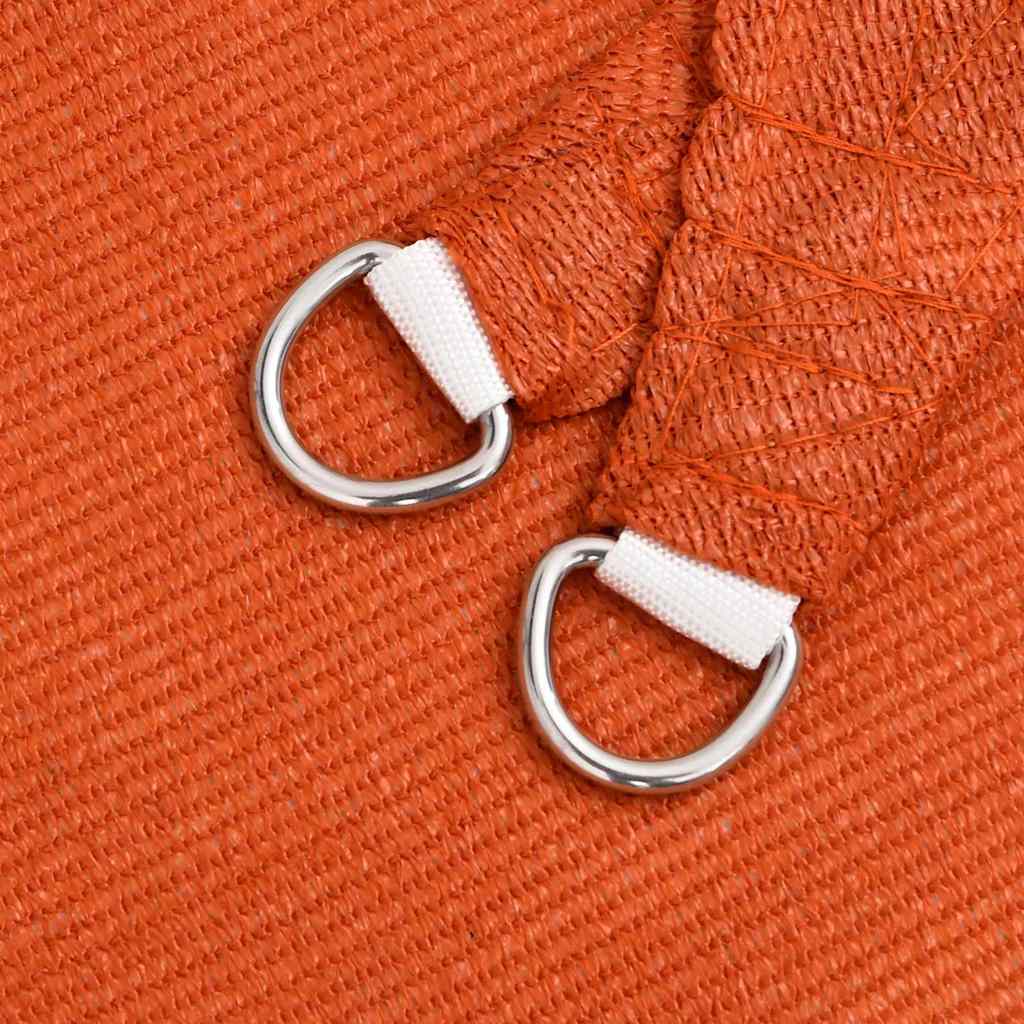 311694 vidaXL Sunshade Sail 160 g/m² Orange 3x3x4,2 m HDPE