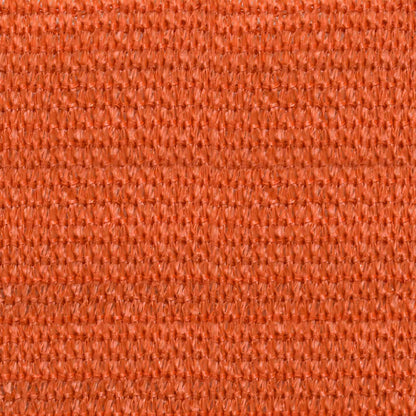 vidaXL Sunshade Sail 160 g/m² Triangular Orange 3x4x4 m HDPE