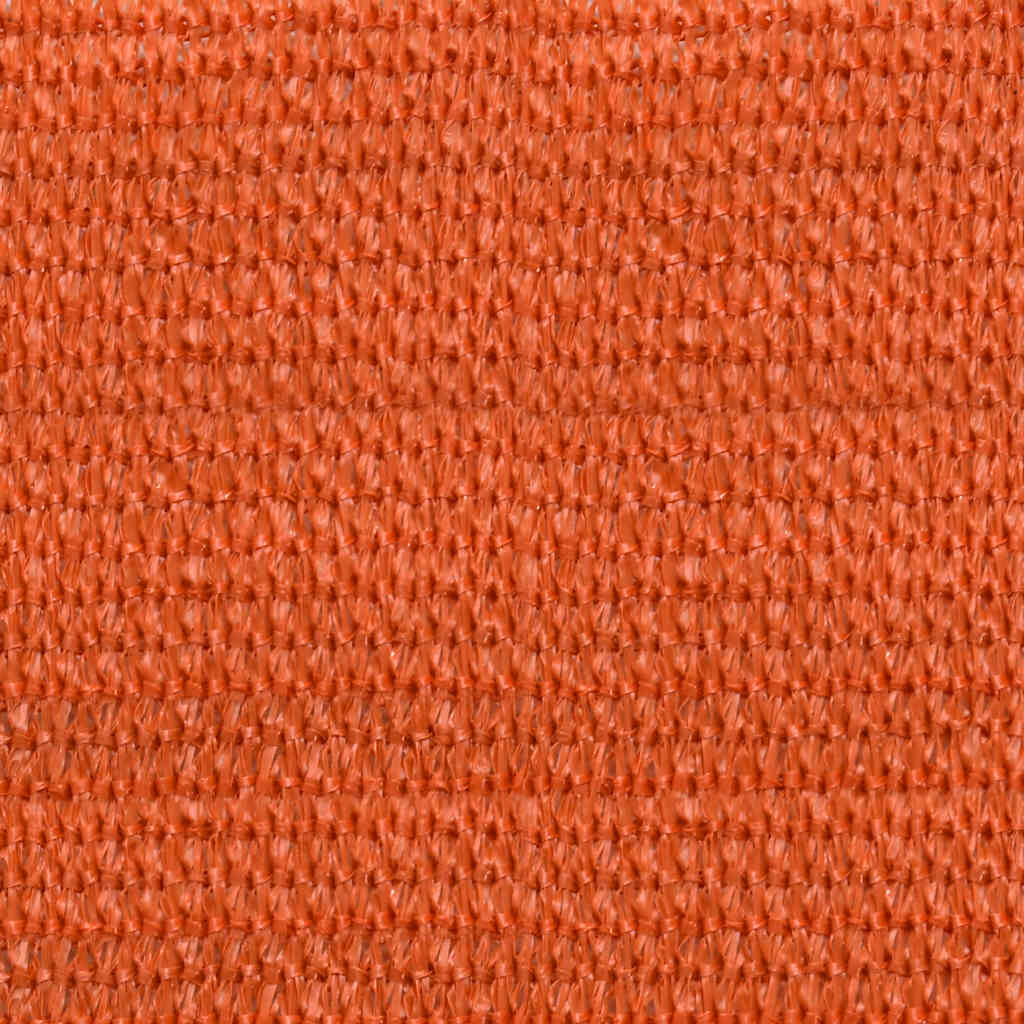 vidaXL Sunshade Sail 160 g/m² Triangular Orange 5x5x5 m HDPE