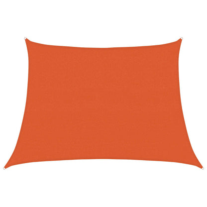 vidaXL Sunshade Sail 160 g/m² Trapezium Orange 4/5x3 m HDPE