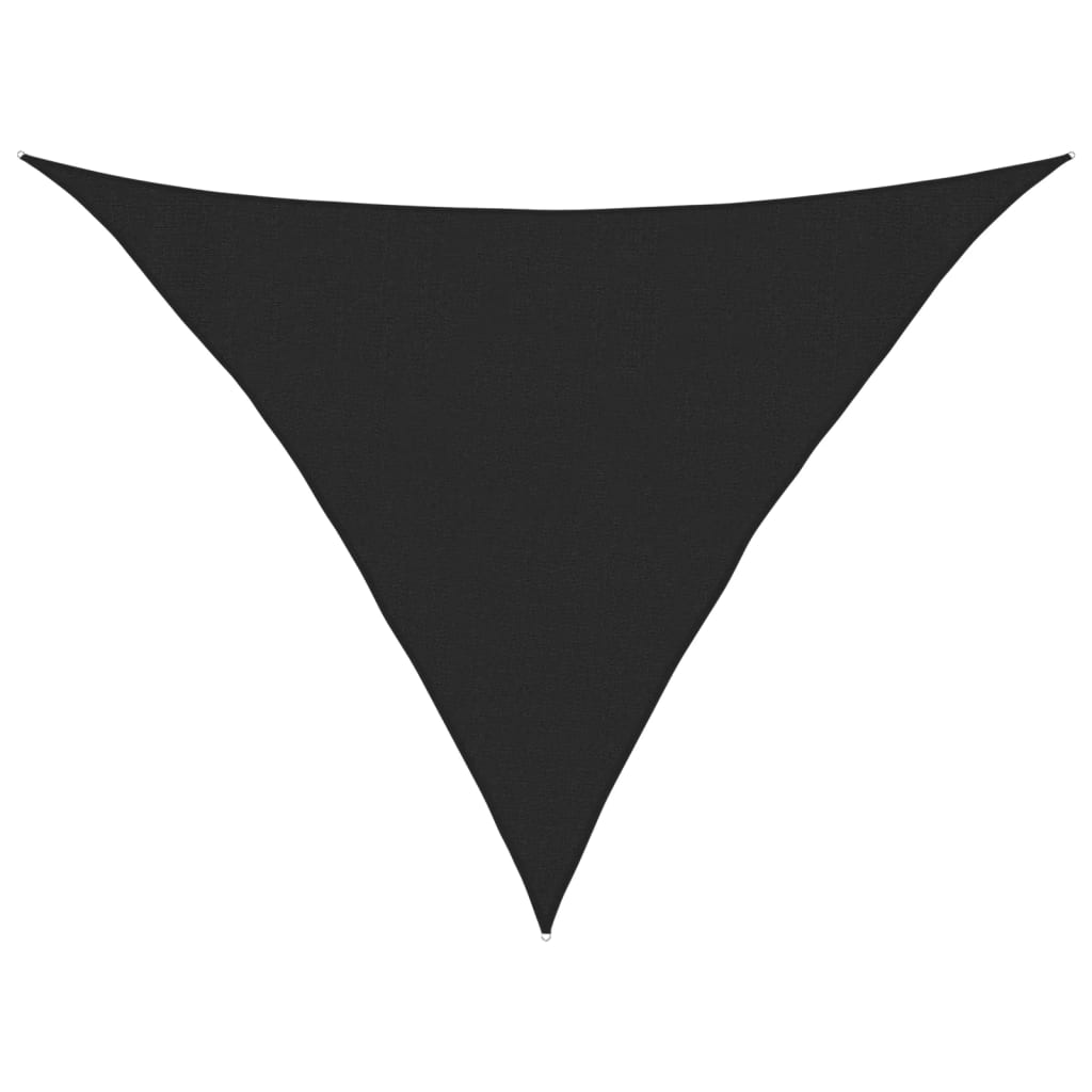 vidaXL Sun Sail | Black | High-Density Polyethylene (HDPE) | 3 x 3 x 4.2 m