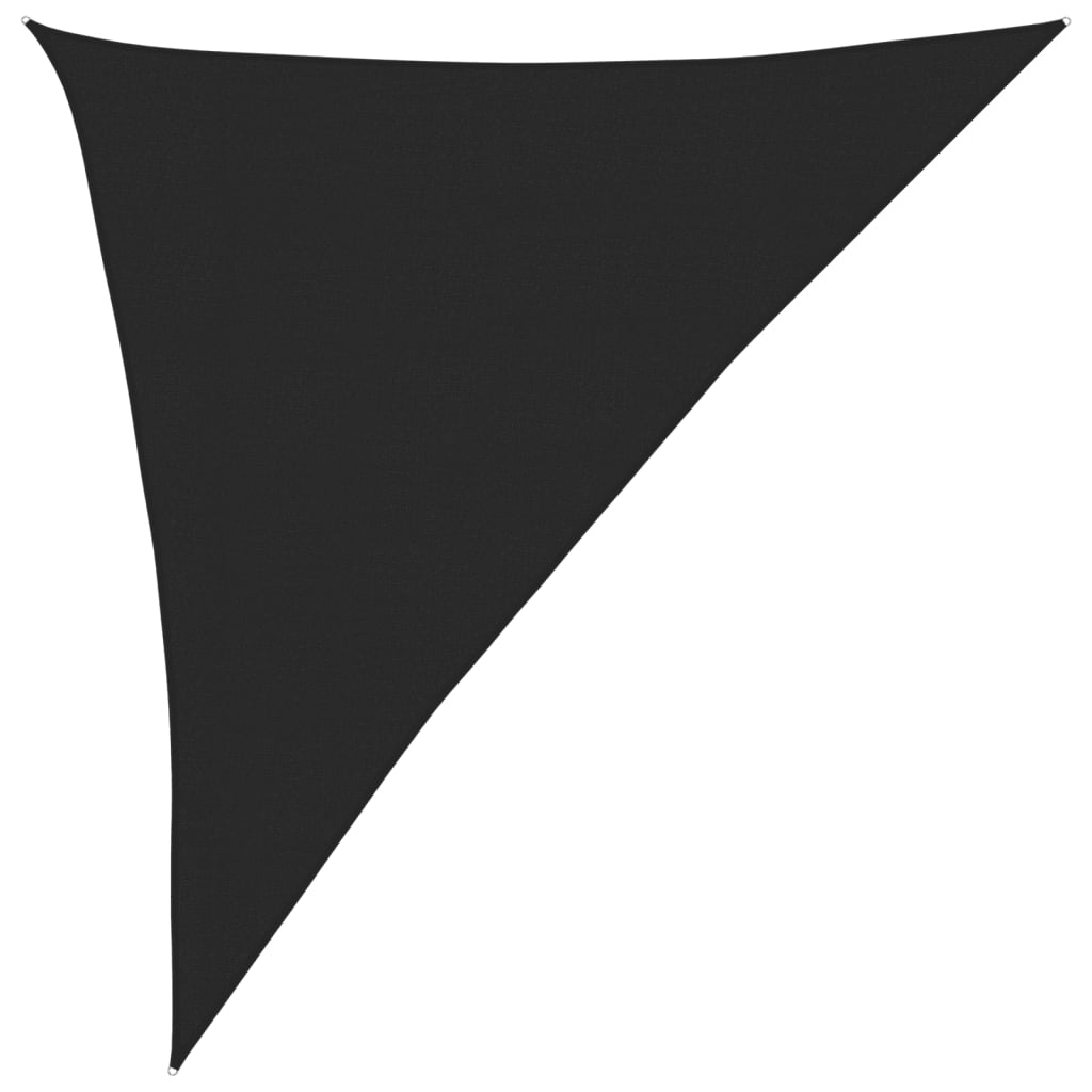 vidaXL Sun Sail | Black | High-Density Polyethylene (HDPE) | 3x4x5 metres