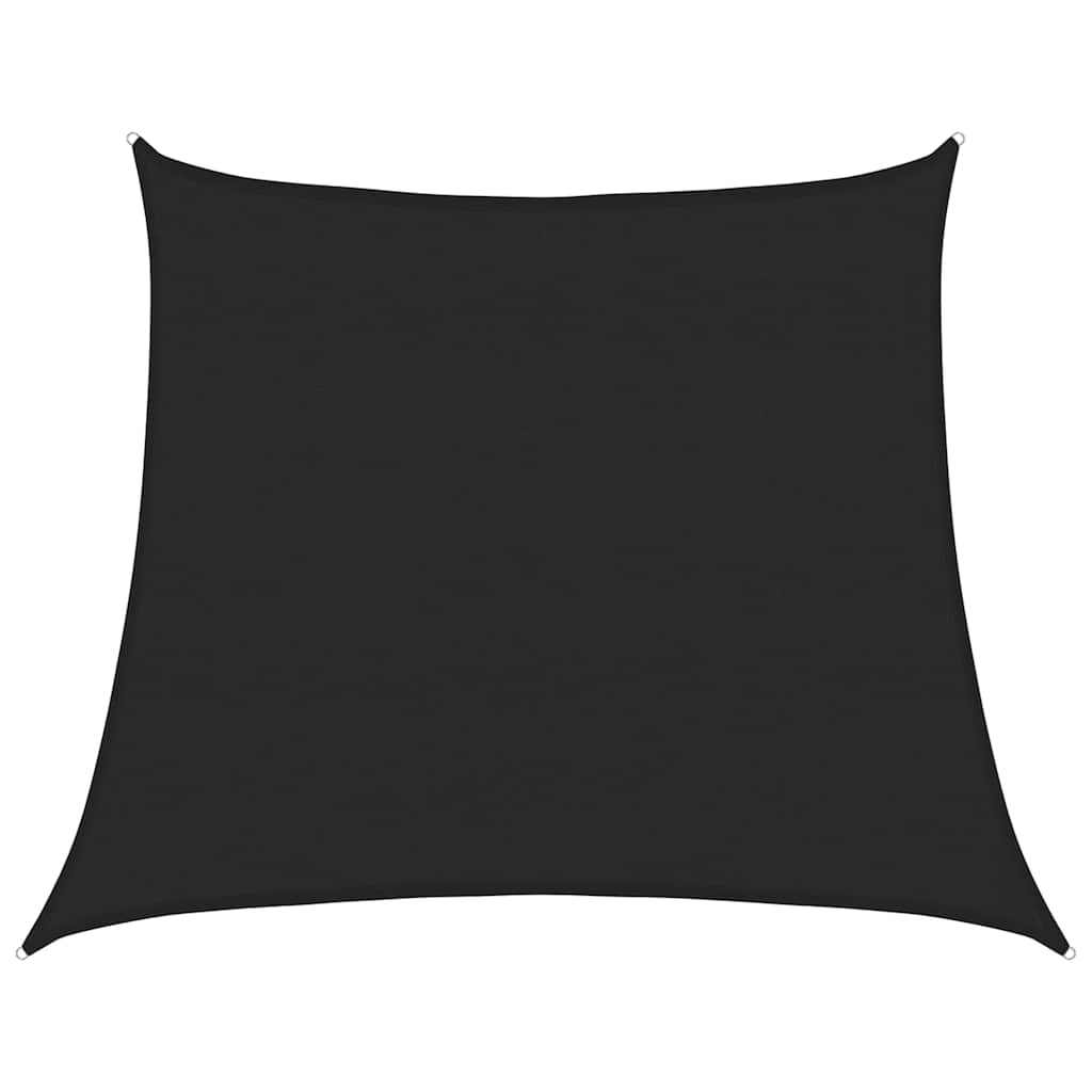 vidaXL Sunshade Sail 160 g/m² Trapezium Black 4/5x4 m HDPE