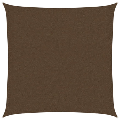 vidaXL Sunshade Sail 160 g/m² Brown 2.5x2.5 m HDPE