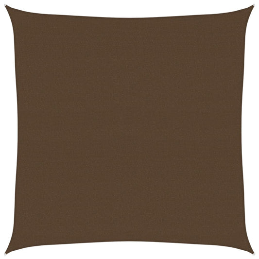 vidaXL Sunshade Sail 160 g/m² Brown 4x4 m HDPE