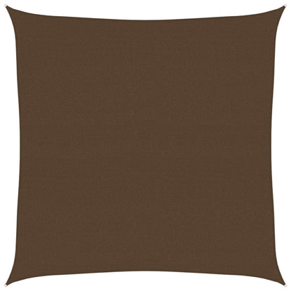 vidaXL Sunshade Sail 160 g/m² Brown 4.5x4.5 m HDPE