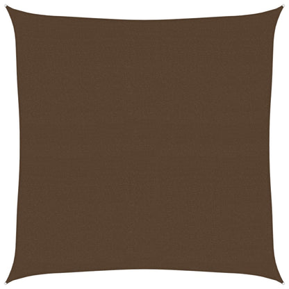 vidaXL Sunshade Sail 160 g/m² Brown 5x5 m HDPE