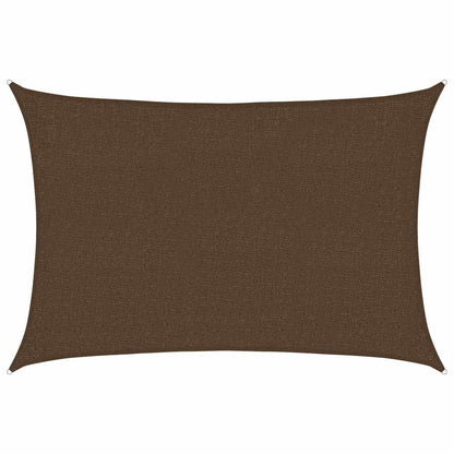 vidaXL Sunshade Sail 160 g/m² Brown 2x3 m HDPE