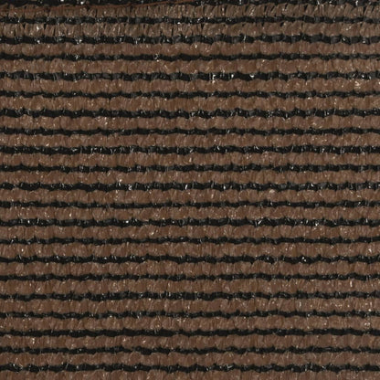 vidaXL Sunshade Sail 160 g/m² Brown 2.5x3 m HDPE